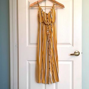 Yellow Midi Dress